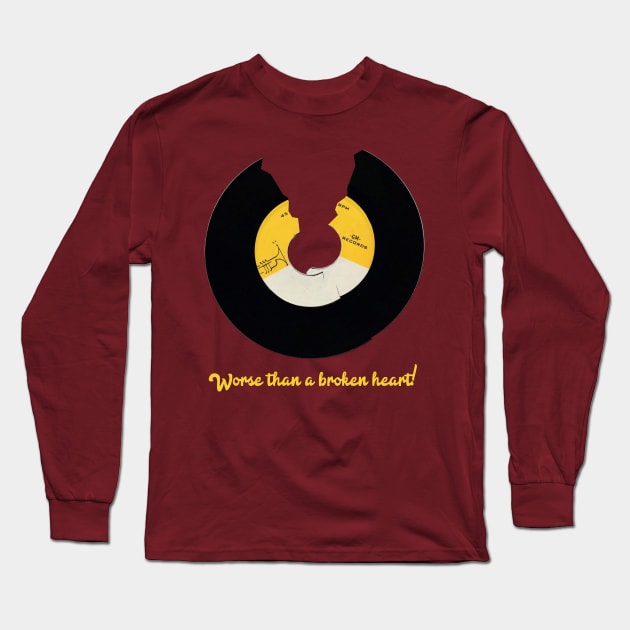 Broken record 2 Long Sleeve T-Shirt by graphicmagic